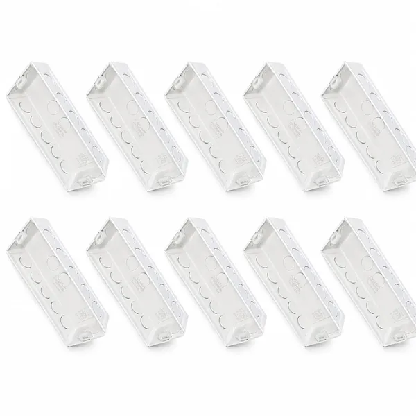 _6_Module_Eco_Premium_Metal_Box,_Pack_of_10