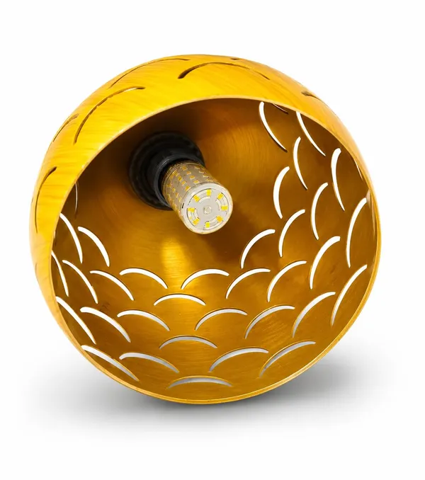 _Modern_Decorative_Pendant_Hanging_Light_|_Gold_Finish_with_Crystal_Accent_&_Warm_Amber_Designer_Shade_|_Ceiling_Hanging_Lamp_for_Living_Room,_Dining_Room,_Bedroom,_Café_&_Restaurant