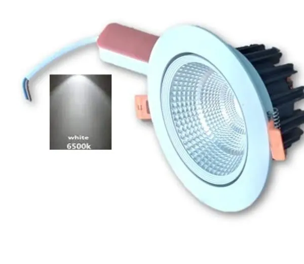 _COB_Down_Celing_Light_-_2_Years_Warranty_(Cool_White,_12_Watt)_(11_cm_x_11_cm_x_6_cm),_Cutout_3''