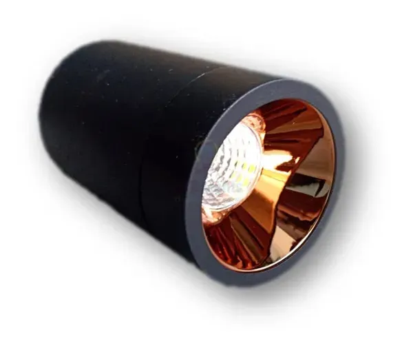_COB_Cylinder_Surface_Light_Black_Body_(Warm_White-3000k,_12_Watt,_Rose_Reflector,_11cm_x_7.5cm_x_7.5cm)