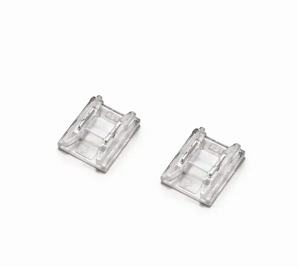 5_pcs_Strip_Jointer_Professional_10mm_Transparent_I_Shaped_2_pin_LED_Strip_Jointer
