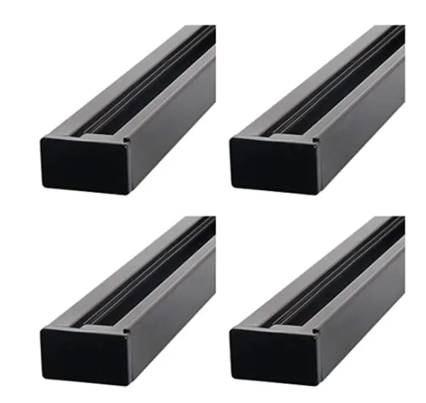 _Metal_Radiant_Track_Patti/Trackline/Trackway_For_Led_Lights_(1_Meter_Length)_(Black,_Pack_of_4)