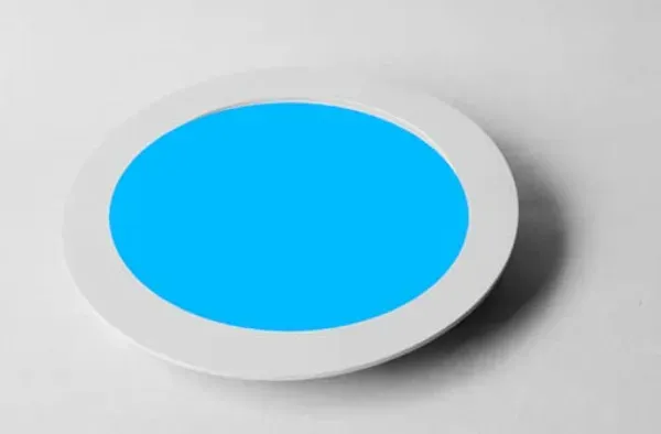 _8-Watt_Slim_Panel_Round_Light_(Blue_|_12cm_x_12cm_x_1cm,_Cutout_-_4_Inches)