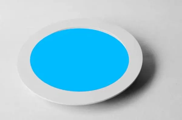 _8-Watt_Slim_Panel_Round_Light_(Blue_|_12cm_x_12cm_x_1cm,_Cutout_-_4_Inches)
