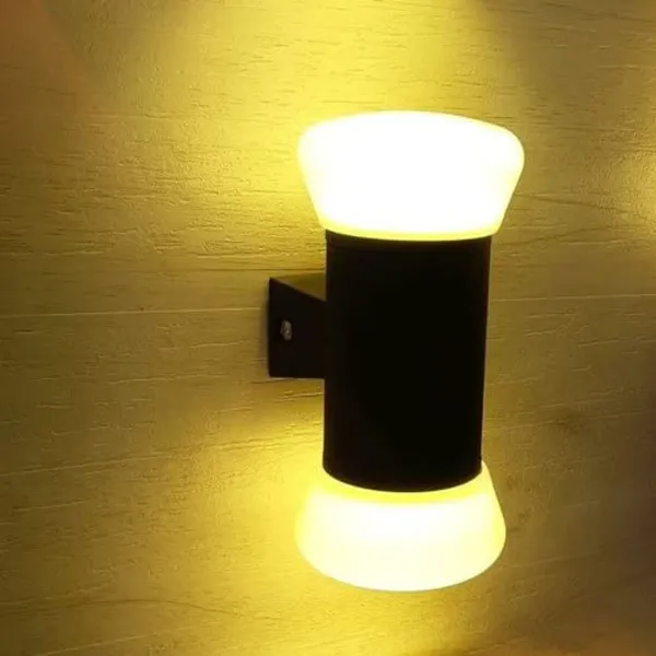 10_Watts_Up-Down_Outdoor_Damaru_Becon_LED_Waterproof_Exterior_Wall_Lamp_2_X_5Watts_(Warm_White)