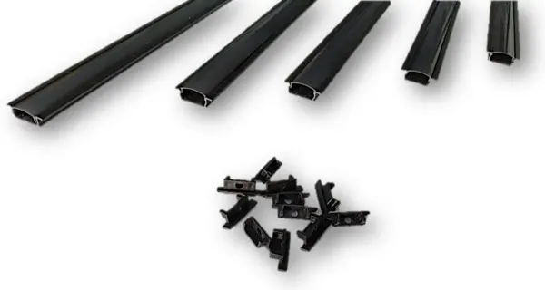 White_Black_Radiant_Led_17mm_1_Meter_Long_Conceal_Pack_Of_5_Profile_Patti_More