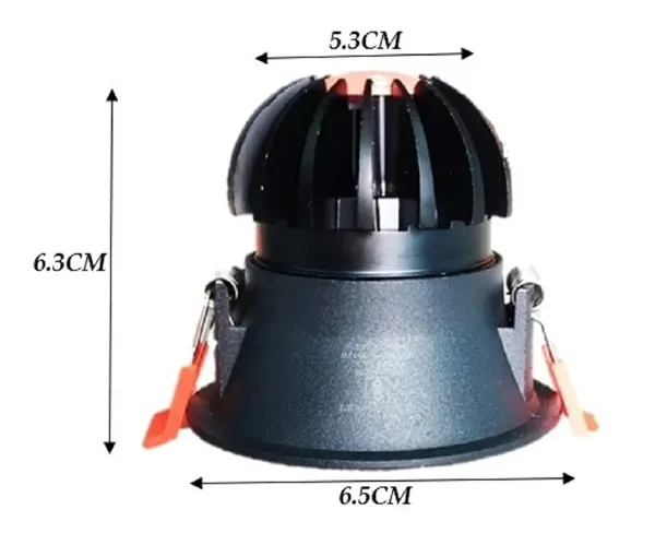 _Pure_Black_Body_LED_Ceiling_COB_Spot,_Focus,_Down_Ceiling_Light_(Warm_White,_5W)