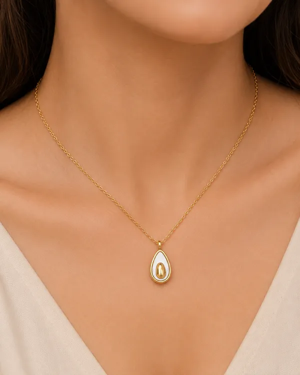 Golden_Plated_Avocado_Charm_Pendant_Necklace_For_Women