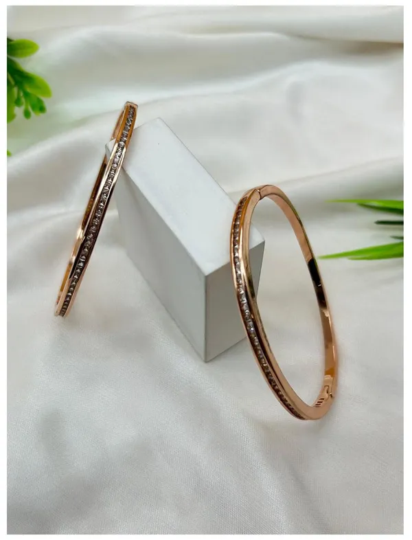 Rose_Gold_Plated_White_Stone_Kada_Bracelet_for_women