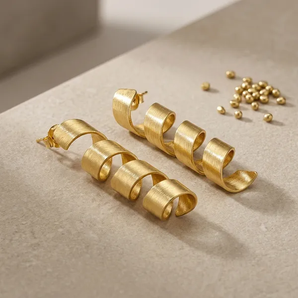Golden_Brass_Twisted_Statement_Earrings_For_Women