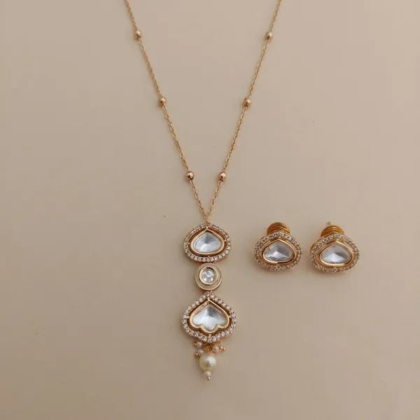Polki_Pearl_Drop_Necklace_And_Earring_Set_For_Women