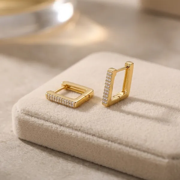 Golden_Gold_Plated_Anti-Tarnish_Square_Ad_Hoop_Earrings_For_Women