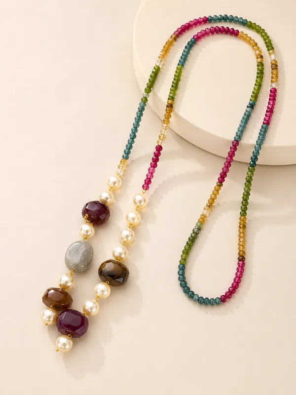 Boho_Lariat_Necklace_in_Agates_For_Women_-_Multi_coloured