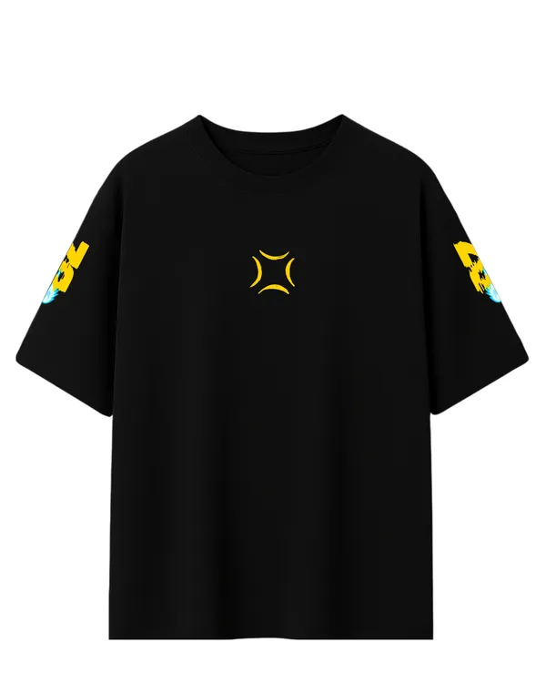 The_Super_Saiyan_Aura_Oversized_T-shirt