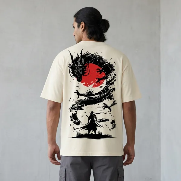 Samurai_Dragon_Oversized_T-shirt_(Terry_Cotton)