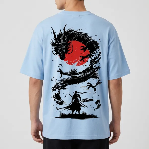 Samurai_Dragon_Oversized_T-shirt_(Terry_Cotton)