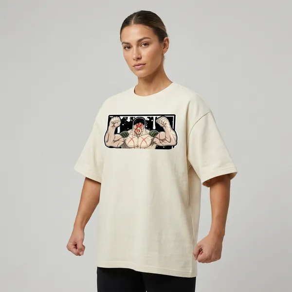 The_Baki_Brawler_Oversized_T-shirt_(Terry_Cotton)