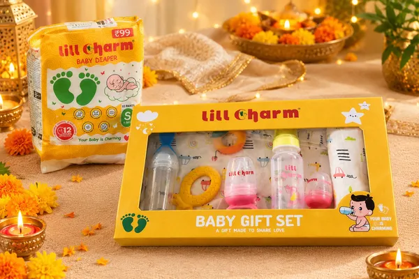 Lill_Charm_Festive_Diwali_Baby_Care_Gift_Hamper_|_Essential_Feeding,_Teething,_Organic_Muslin_Swaddle_&_Diaper_Combo_for_Newborns_and_Infants_|_Special_Diwali_Gift_Set_for_Babies