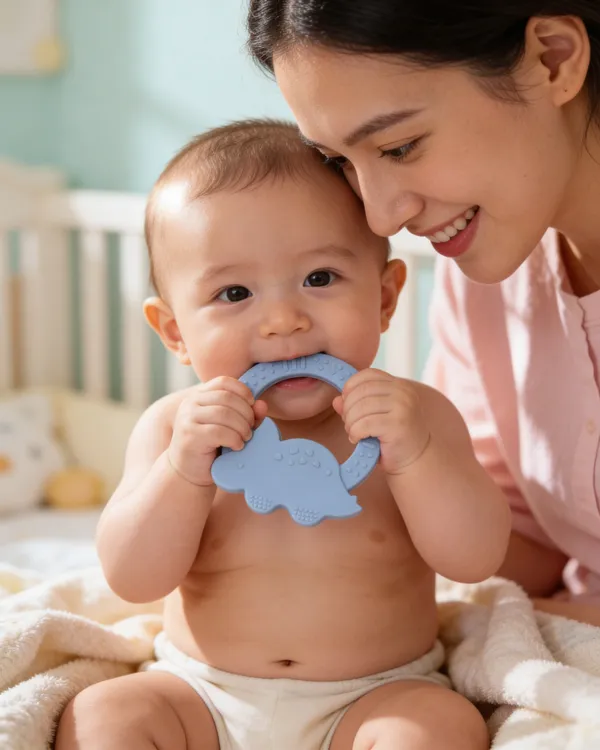 Bpa_Free_Soft_Silicone_Dinosaur_Teether_For_Babies