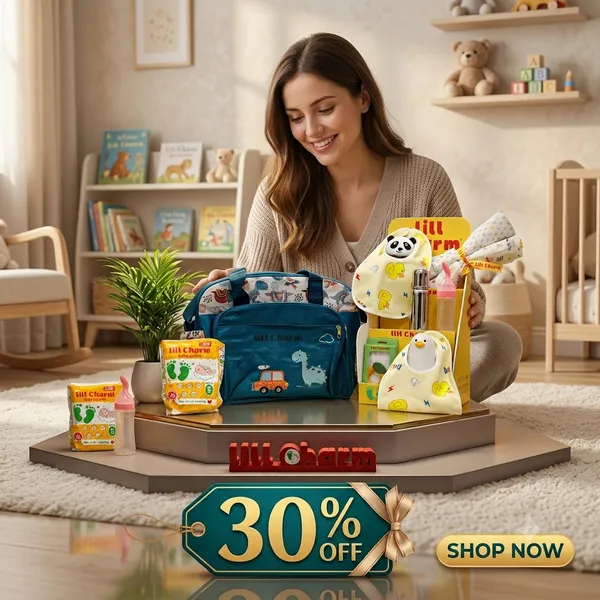 Lill_Charm_Festive_Baby_Care_Gift_Hamper_with_Premium_Multistorage_Mother_Bag_|_18_Essential_Baby_Care_Items_|_Diwali_Gift_Combo_for_Newborns_&_Infants