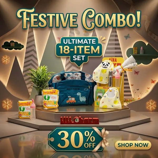 Lill_Charm_Festive_Baby_Care_Gift_Hamper_with_Premium_Multistorage_Mother_Bag_|_18_Essential_Baby_Care_Items_|_Diwali_Gift_Combo_for_Newborns_&_Infants