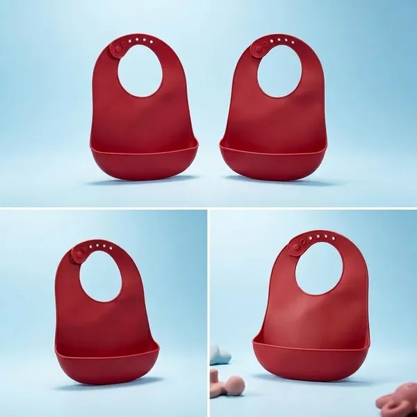 Silicone_Waterproof_Feeding_Bib_With_Food_Catcher_Pocket_For_Babies_-_Pack_Of_2