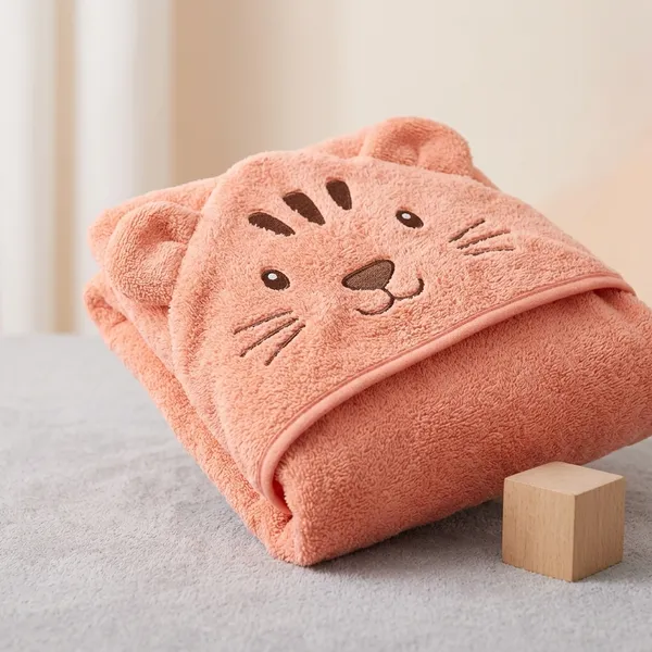 Micrifibre_Tiger_Hooded_Baby_Towel