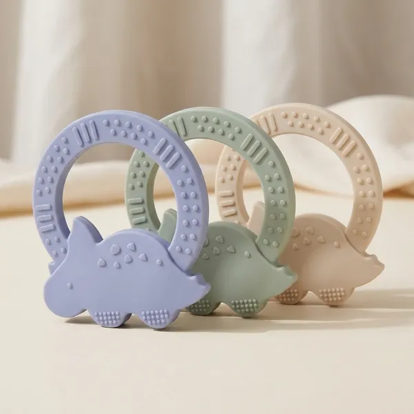 Bpa_Free_Soft_Silicone_Dinosaur_Teether_For_Babies