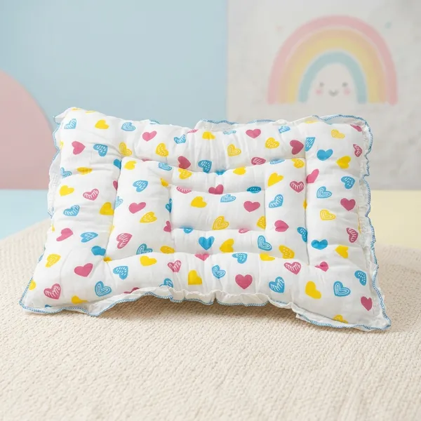 Pure_Muslin_Colourful_Hearts_Printed_Soft_Baby_Matress