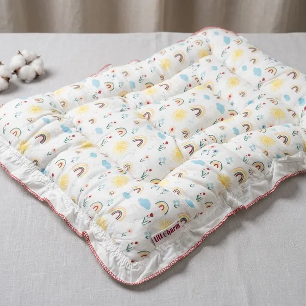 Pure_Muslin_Sun&Rainbow_Printed_Soft_Baby_Matress