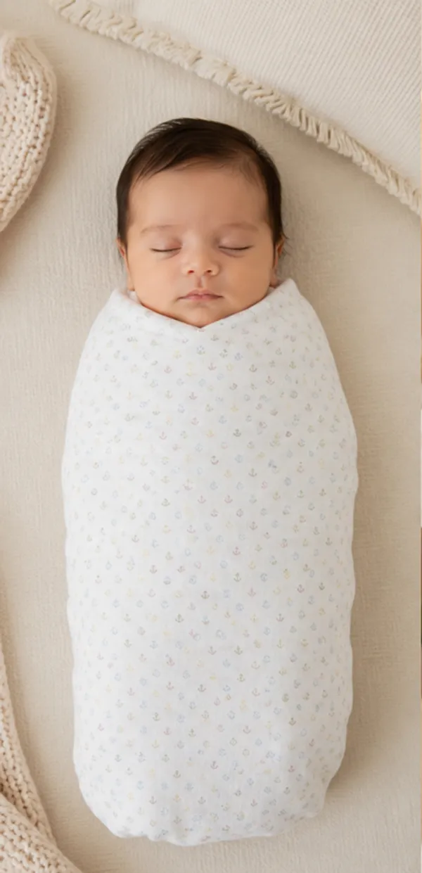 Pure_Muslin_Multicloloured_Swaddles_Multipurpose_-_Pack_Of_2