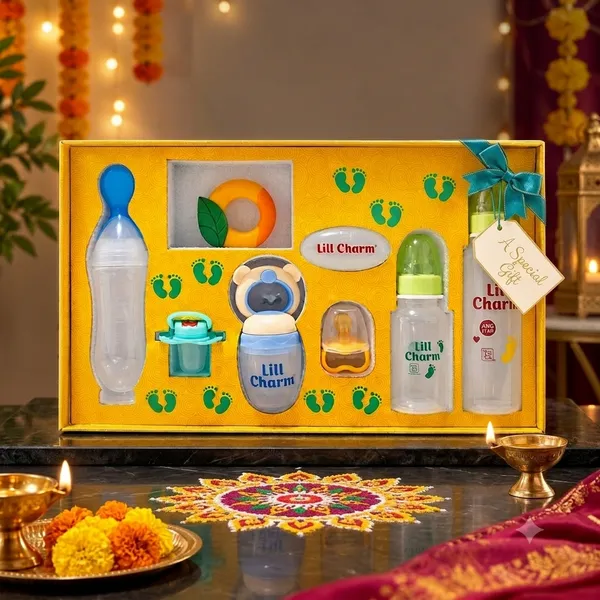 Lill_Charm_Festive_Diwali_Baby_Care_Gift_Hamper_Pack_of_8_Essential_Feeding_&_Teething_Accessories_for_Babies_|_Special_Diwali_Gift_Set_for_Newborns_&_Infants