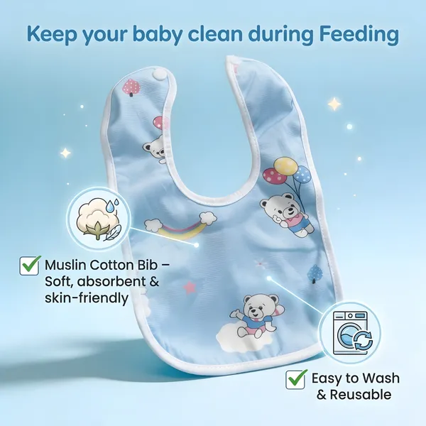 Waterproof_Muslin_Cotton_Baby_Feeding_Bib_With_Cute_Bear_Print