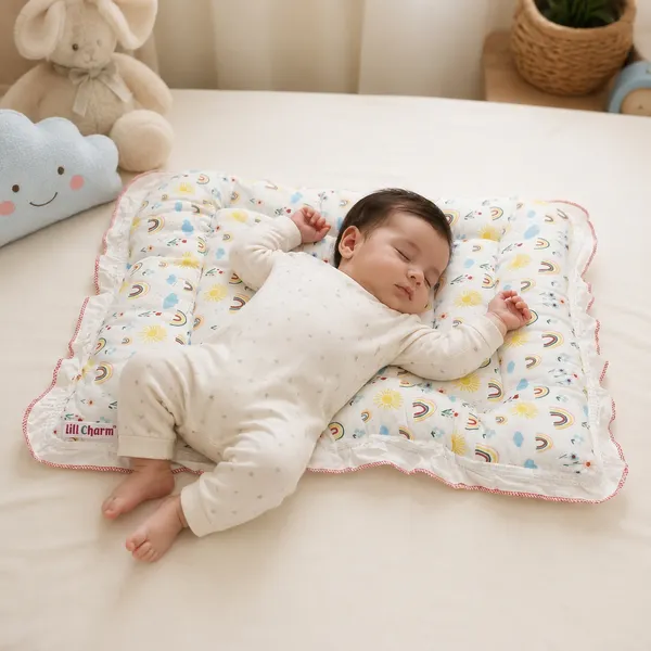 Pure_Muslin_Sun&Rainbow_Printed_Soft_Baby_Matress