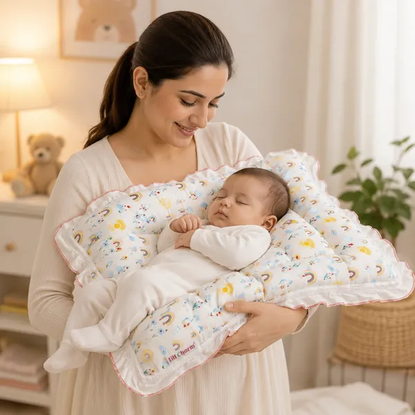 Pure_Muslin_Sun&Rainbow_Printed_Soft_Baby_Matress