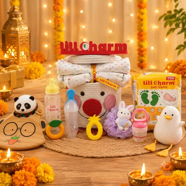 Lill_Charm_Festive_Diwali_Baby_Care_Gift_Hamper_|_Baby_Diaper,_Jute_Basket,_Swaddle,_Feeding_&_Bath_Essentials_|_Complete_Diwali_Gift_Set_for_Newborns_&_Infants_with_9_Essential_Baby_Care_Products