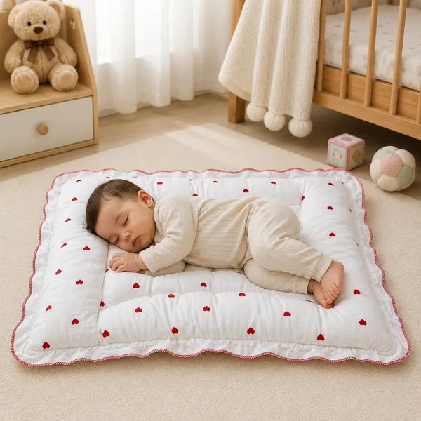 Pure_Muslin_Red_Hearts_Printed_Soft_Baby_Matress
