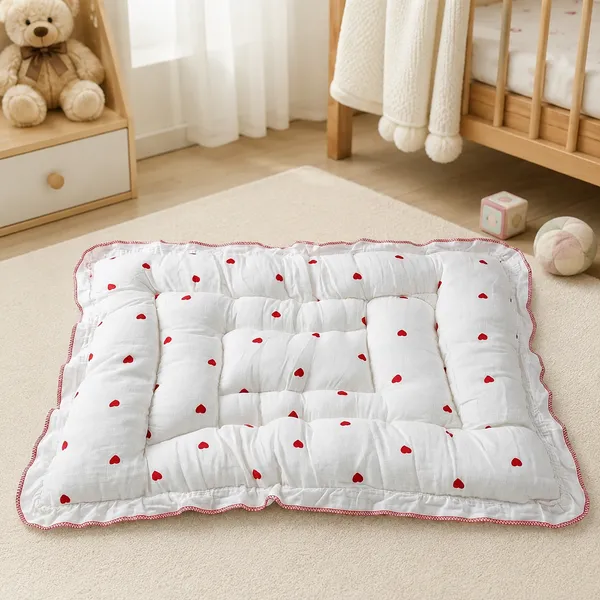 Pure_Muslin_Red_Hearts_Printed_Soft_Baby_Matress