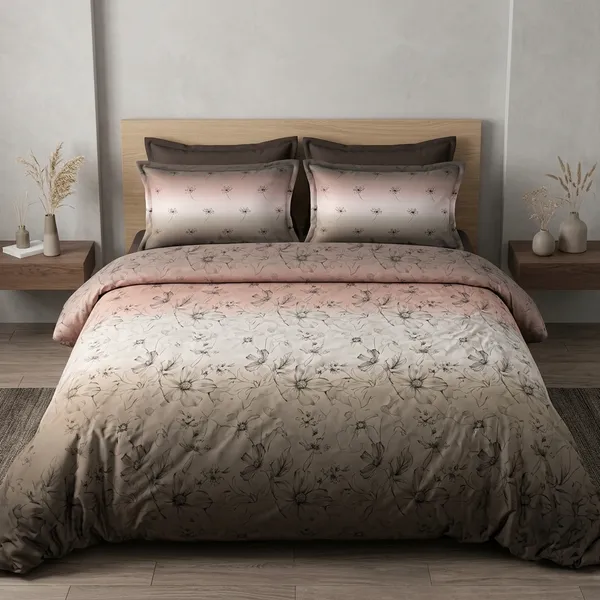 Beige_&_Brown_300_Tc_Pure_Satin_1_Bedsheet_And_2_Pillow_Cover