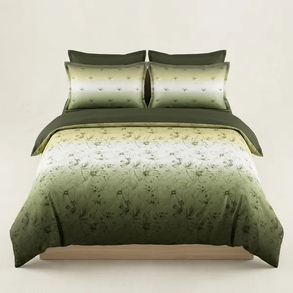 Olive_Green_300_Tc_Pure_Satin_1_Bedsheet_And_2_Pillow_Cover