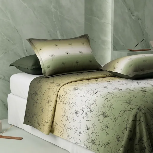 Olive_Green_300_Tc_Pure_Satin_1_Bedsheet_And_2_Pillow_Cover