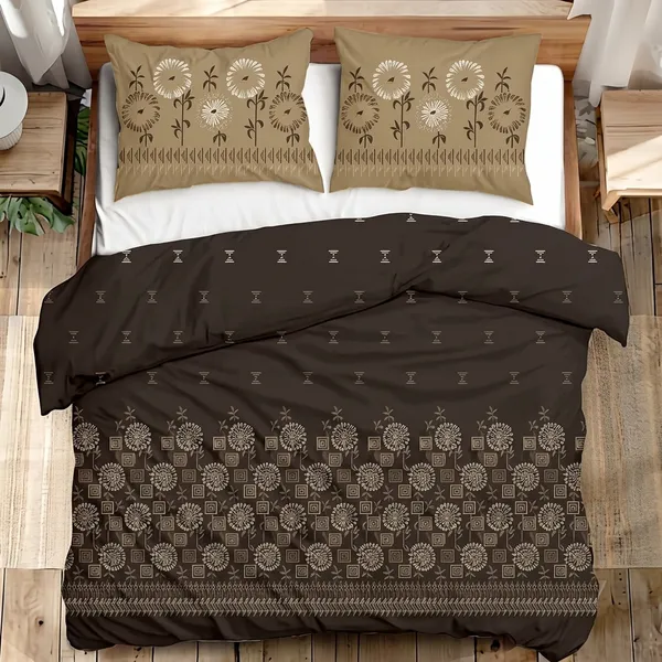 Dark_Grey_180_Tc_Cotton_Procian_1_Bedsheet_And_2_Pillow_Cover