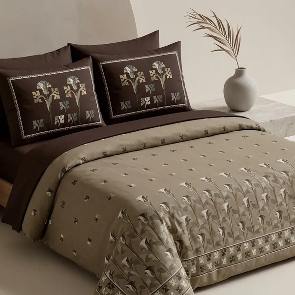 Brown_180_Tc_Cotton_Procian_1_Bedsheet_And_2_Pillow_Cover