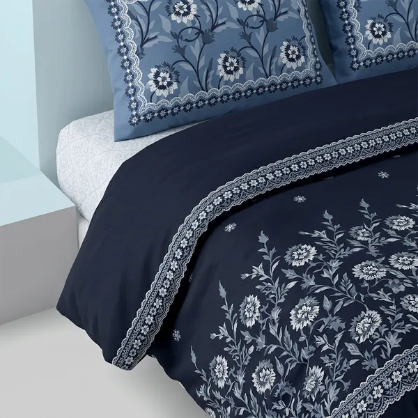 Navy_Blue_180_Tc_Cotton_Procian_1_Bedsheet_And_2_Pillow_Cover