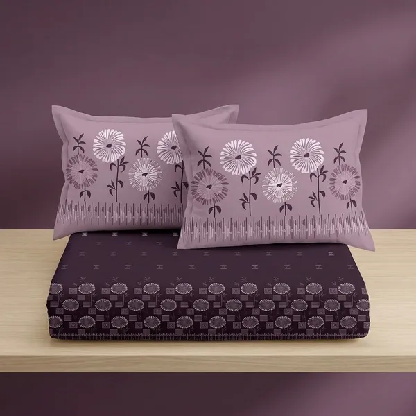 Purple_180_Tc_Cotton_Procian_1_Bedsheet_And_2_Pillow_Cover