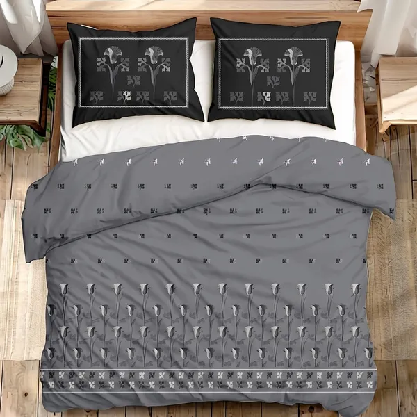 Grey_180_Tc_Cotton_Procian_1_Bedsheet_And_2_Pillow_Cover