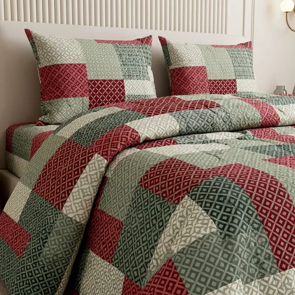 Multicolor_180_Tc_Cotton_1_Bedsheet_And_2_Pillow_Cover