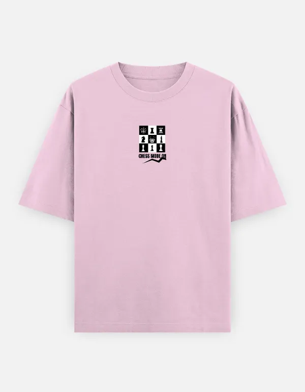 Light_Pink_Cotton_Oversized_Chess_King_Graphic_T_Shirt_For_Men