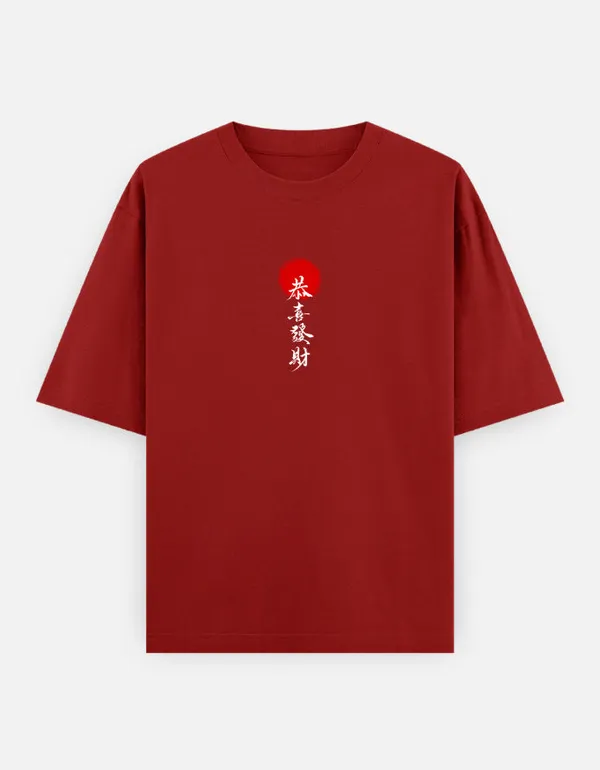 Red_Cotton_Oversized_Samurai_Warrior_Graphic_T_Shirt_For_Men