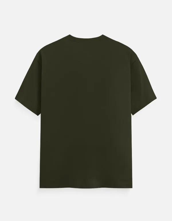 Olive_Green_Cotton_Regular_Fit_Samurai_Skull_Graphic_T_Shirt_For_Men